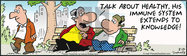 Frank and Ernest on Thursday February 13, 2020 Comic Strip