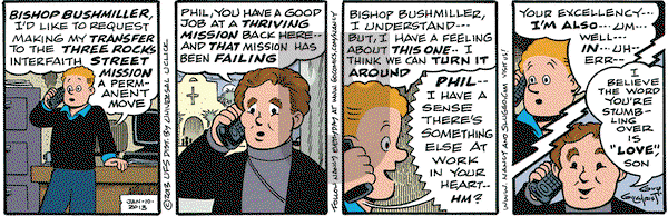 Nancy on Thursday January 10, 2013 Comic Strip