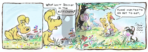 FurBabies on Wednesday April 9, 2025 Comic Strip