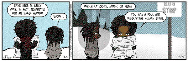 The Boondocks - Thursday February 5, 2004 Comic Strip