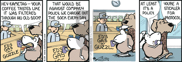 DeFlocked on Friday September 29, 2017 Comic Strip