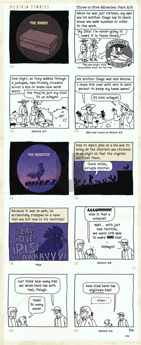 Mexikid Stories on Saturday October 29, 2022 Comic Strip