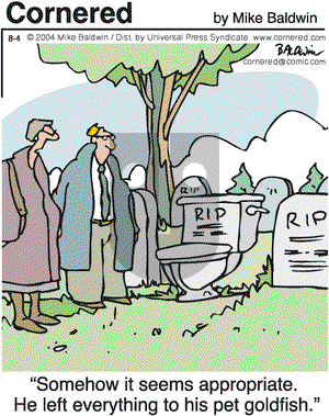 Cornered on Wednesday August 4, 2004 Comic Strip