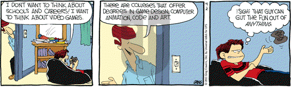 The Buckets on Tuesday April 2, 2013 Comic Strip