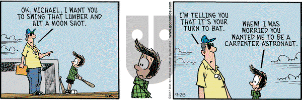 Grand Avenue on Thursday September 28, 2017 Comic Strip