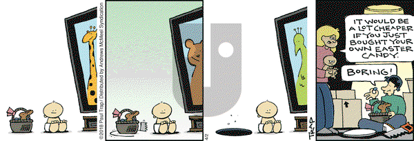 Thatababy on Monday April 2, 2018 Comic Strip