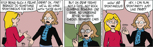 Luann on Friday November 11, 2016 Comic Strip