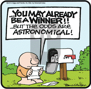 Ziggy on Wednesday July 25, 2012 Comic Strip