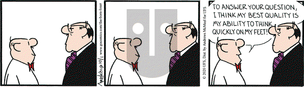 The Born Loser on Thursday October 1, 2020 Comic Strip