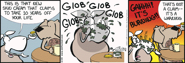 DeFlocked on Wednesday March 29, 2017 Comic Strip
