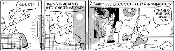 Drabble on Friday December 20, 2002 Comic Strip