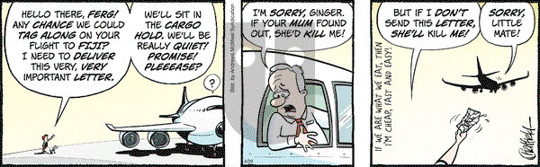 Ginger Meggs on Tuesday April 29, 2025 Comic Strip