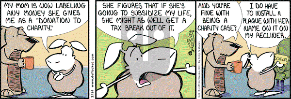 DeFlocked on Wednesday March 14, 2018 Comic Strip