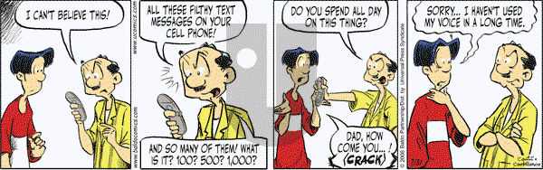 Baldo on Monday July 31, 2006 Comic Strip