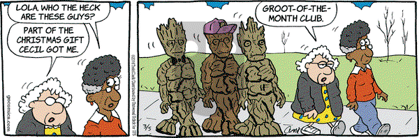 Lola on Saturday March 5, 2016 Comic Strip