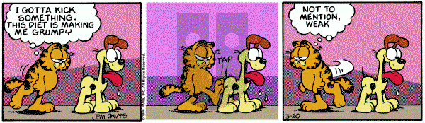 Garfield on Thursday March 20, 1986 Comic Strip