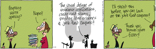 The Knight Life on Wednesday January 12, 2011 Comic Strip