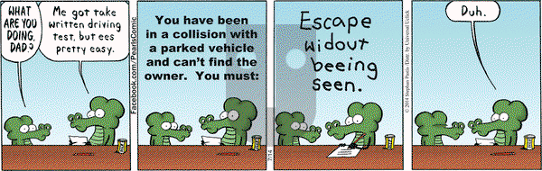 Pearls Before Swine - Monday July 14, 2014 Comic Strip
