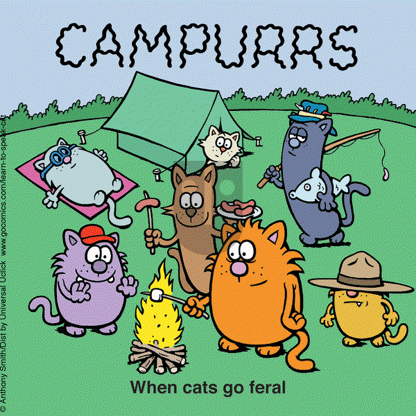Learn to Speak Cat on Monday October 13, 2025 Comic Strip