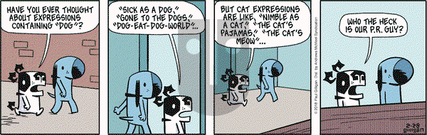 Pooch Cafe on Wednesday February 28, 2018 Comic Strip