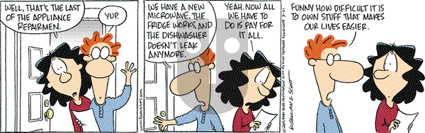 Baby Blues on Saturday March 21, 2009 Comic Strip