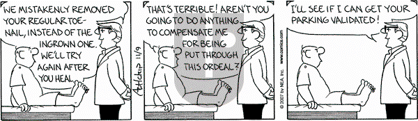 The Born Loser on Friday November 9, 2007 Comic Strip