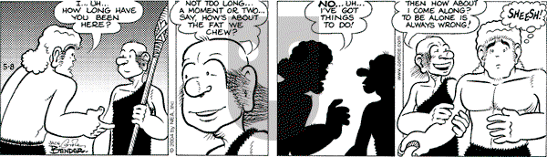 Alley Oop on Saturday May 8, 2004 Comic Strip