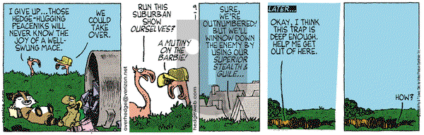 Over the Hedge on Friday September 1, 2006 Comic Strip