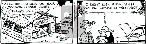 Lola on Tuesday May 29, 2001 Comic Strip
