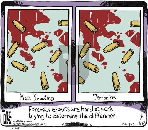 Tom Toles on Sunday December 6, 2015 Comic Strip