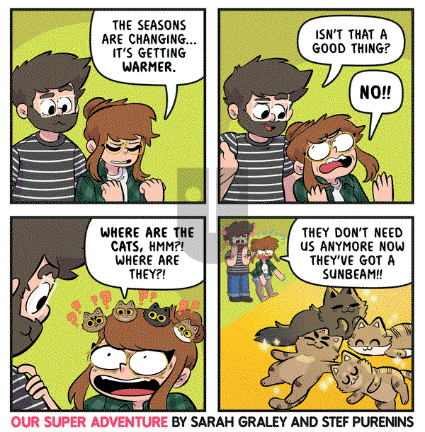 Our Super Adventure on Monday March 10, 2025 Comic Strip