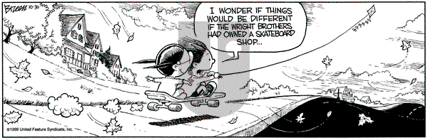 Grand Avenue on Saturday October 30, 1999 Comic Strip