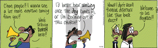 The Knight Life on Wednesday November 16, 2011 Comic Strip