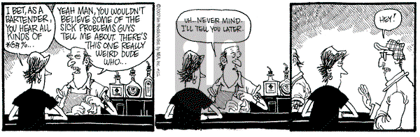 Monty on Wednesday March 21, 2007 Comic Strip