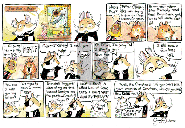 Breaking Cat News on Thursday December 22, 2016 Comic Strip