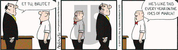 The Born Loser on Friday March 15, 2019 Comic Strip