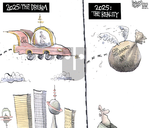 Matt Davies on Thursday January 23, 2025 Comic Strip