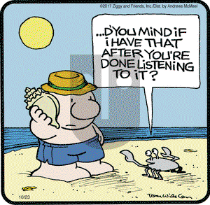Ziggy on Monday October 23, 2017 Comic Strip