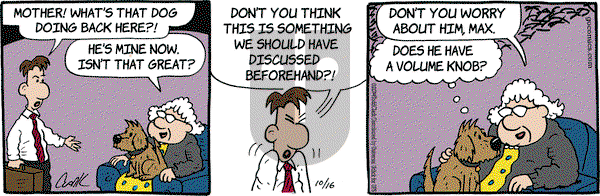 Lola on Thursday October 16, 2014 Comic Strip