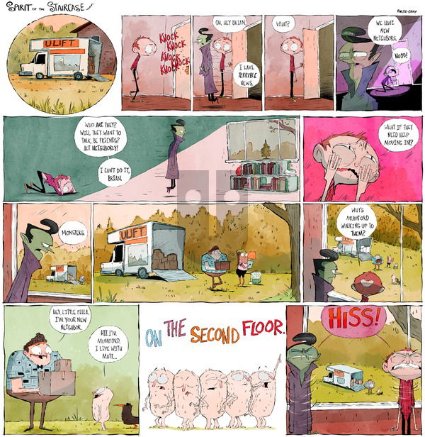 Spirit of the Staircase on Wednesday November 29, 2023 Comic Strip