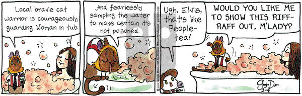 Breaking Cat News on Thursday March 7, 2019 Comic Strip