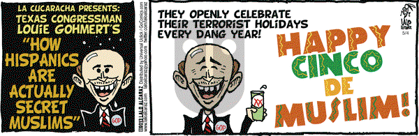 La Cucaracha on Saturday May 4, 2013 Comic Strip
