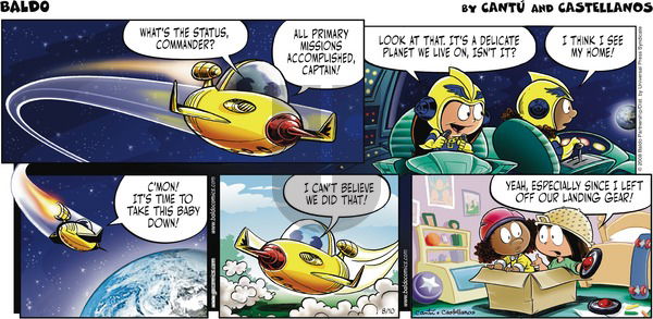 Baldo on Sunday August 10, 2008 Comic Strip