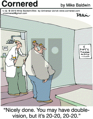 Cornered on Thursday January 14, 2010 Comic Strip