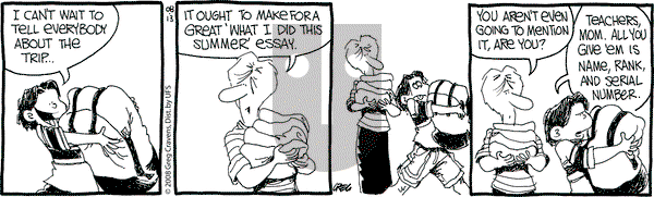 The Buckets on Wednesday August 13, 2008 Comic Strip