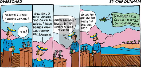 Overboard on Sunday March 30, 2008 Comic Strip