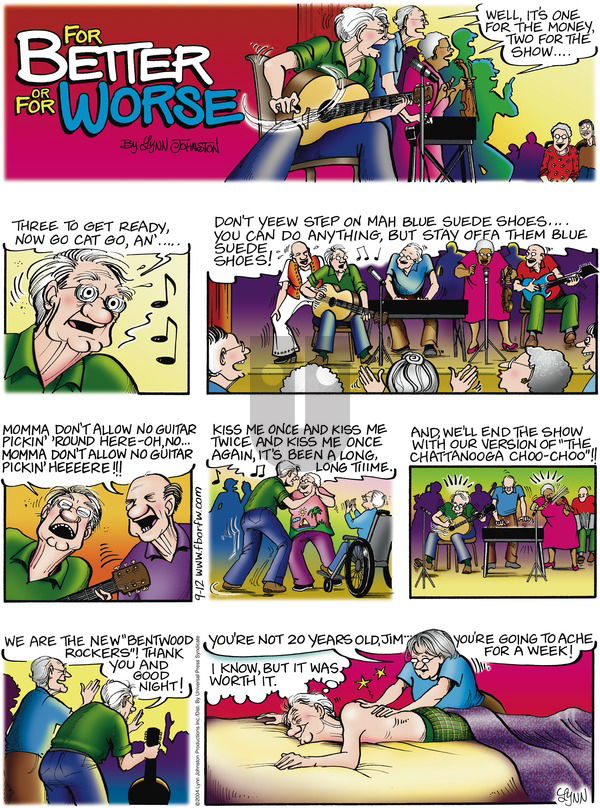 For Better or For Worse on Sunday September 12, 2004 Comic Strip