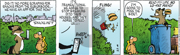 Over the Hedge on Wednesday April 11, 2018 Comic Strip