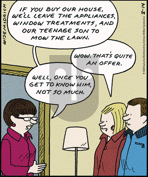 Real Life Adventures - Friday February 14, 2020 Comic Strip