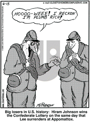 Close to Home on Thursday June 15, 2000 Comic Strip